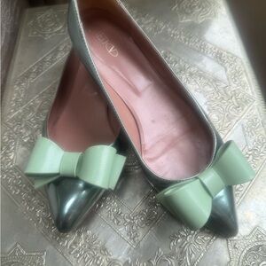 RED Valentino Patent Leather Flats.